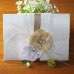 Handmade Invitation Card Lace Wedding Card Customized Foil Printing Greeting Card Rectangle