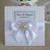 Lace Invitation Card with Ribbon Bow Wedding Invitation Made in China