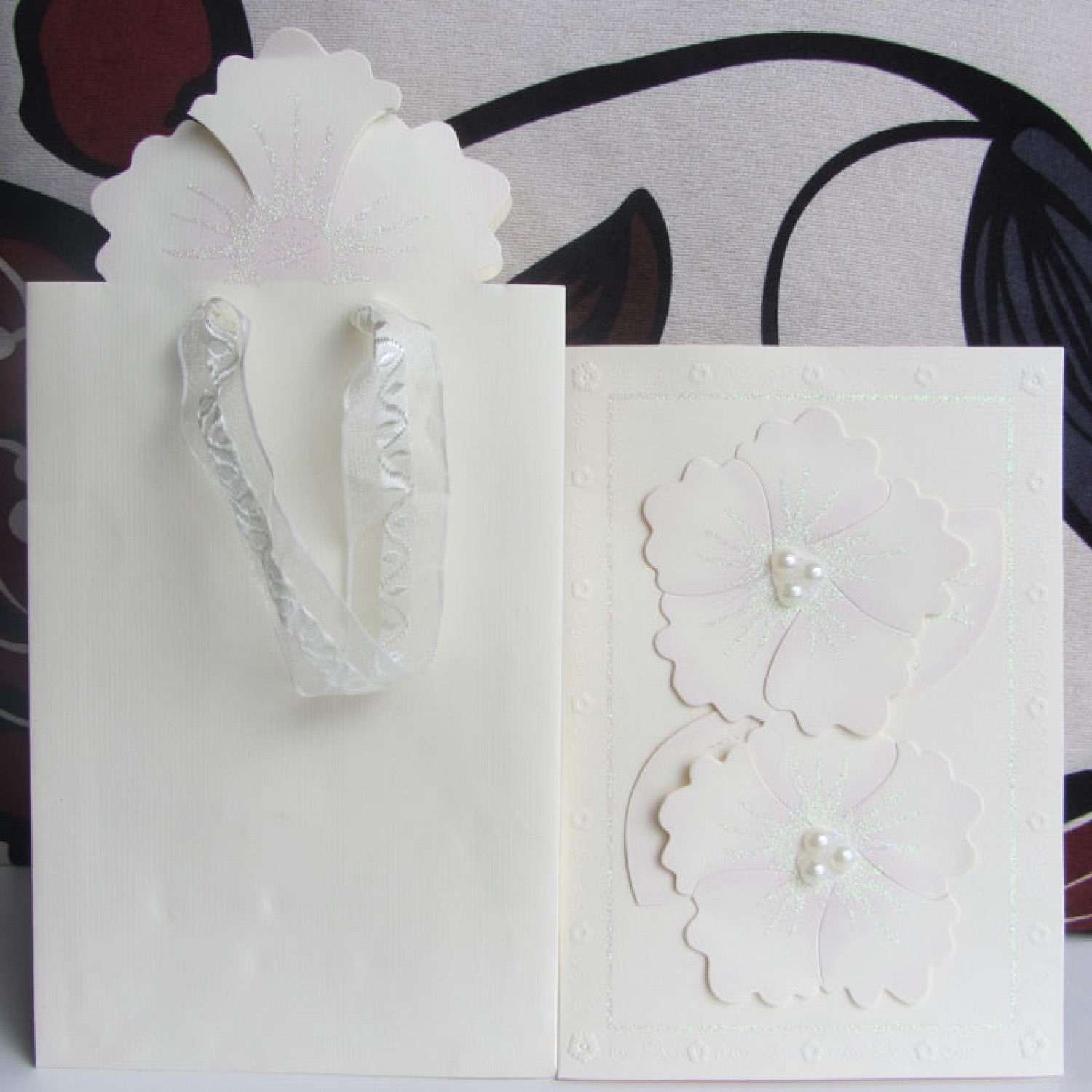 Beautiful Invitation Card Flower Wedding Card Customized Decoration 